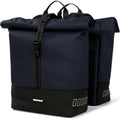 Doppelte Fahrradtasche aus recyceltem Material, Urban Proof Rolltop, 38 Liter, 30 x 15 x 42 cm – blau