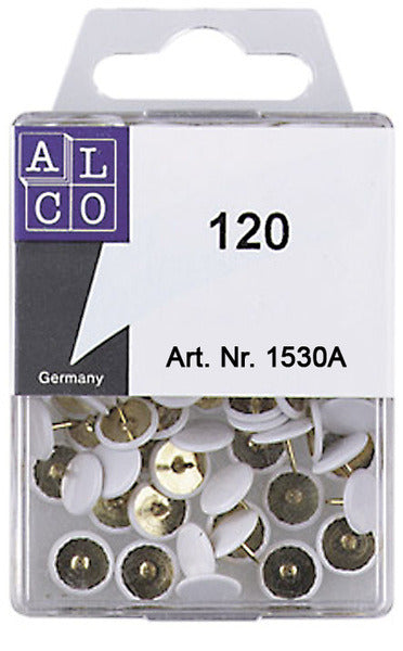 Alco AL-1530A Stifte, sonnenweiß, Schachtel mit 120 Stück