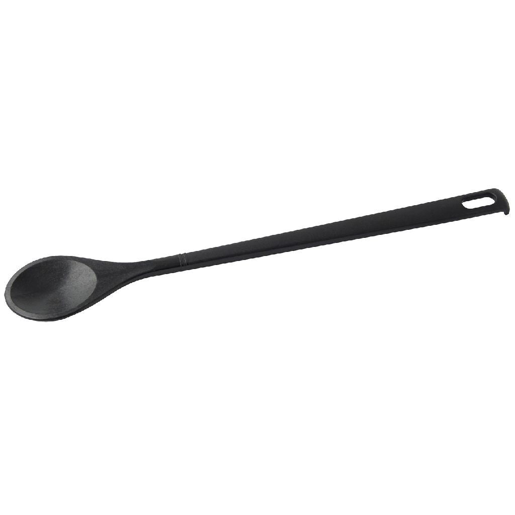 Fackelmann Kochlöffel 31 cm, schwarzes Nylon
