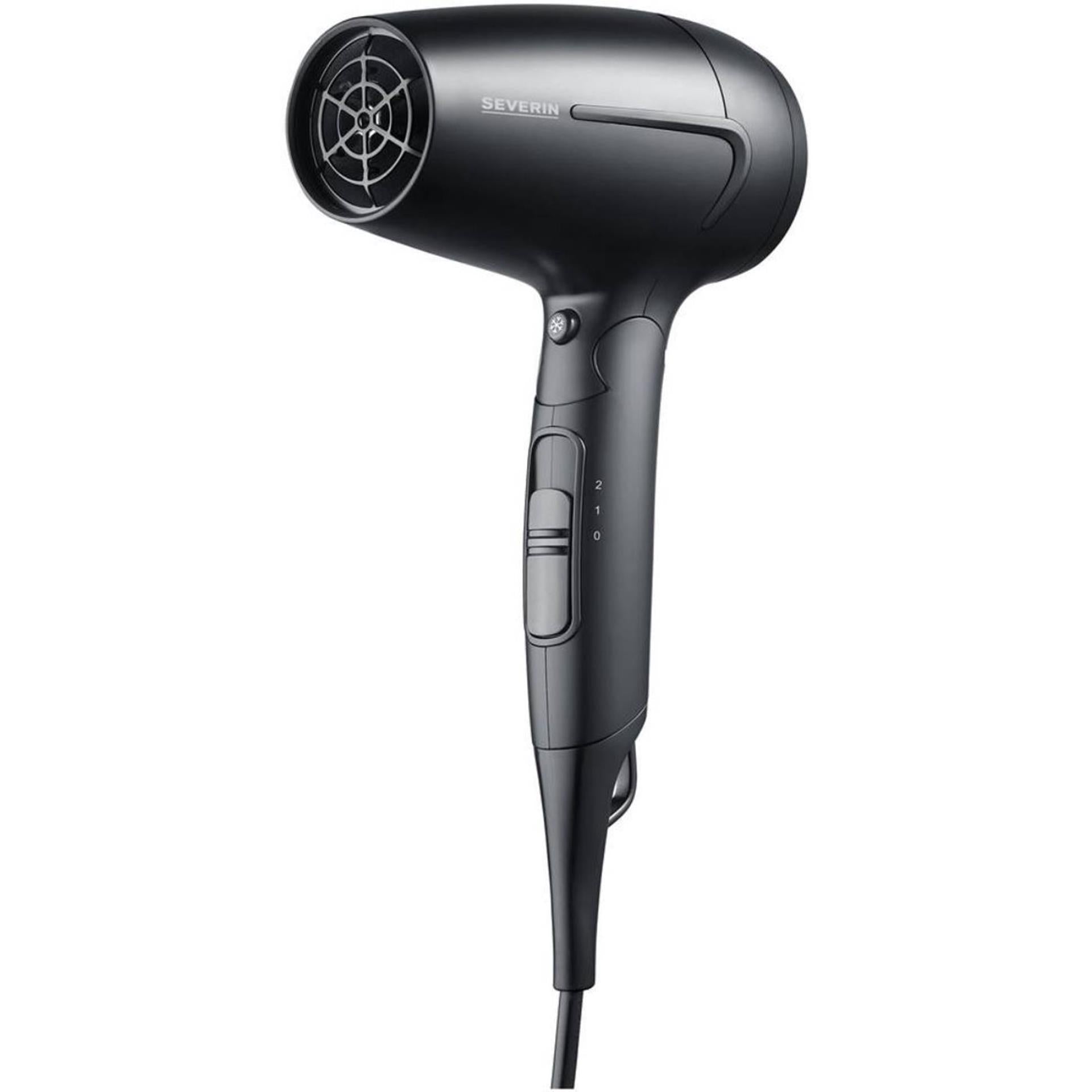 Severin reis haardroger 1600w zwart