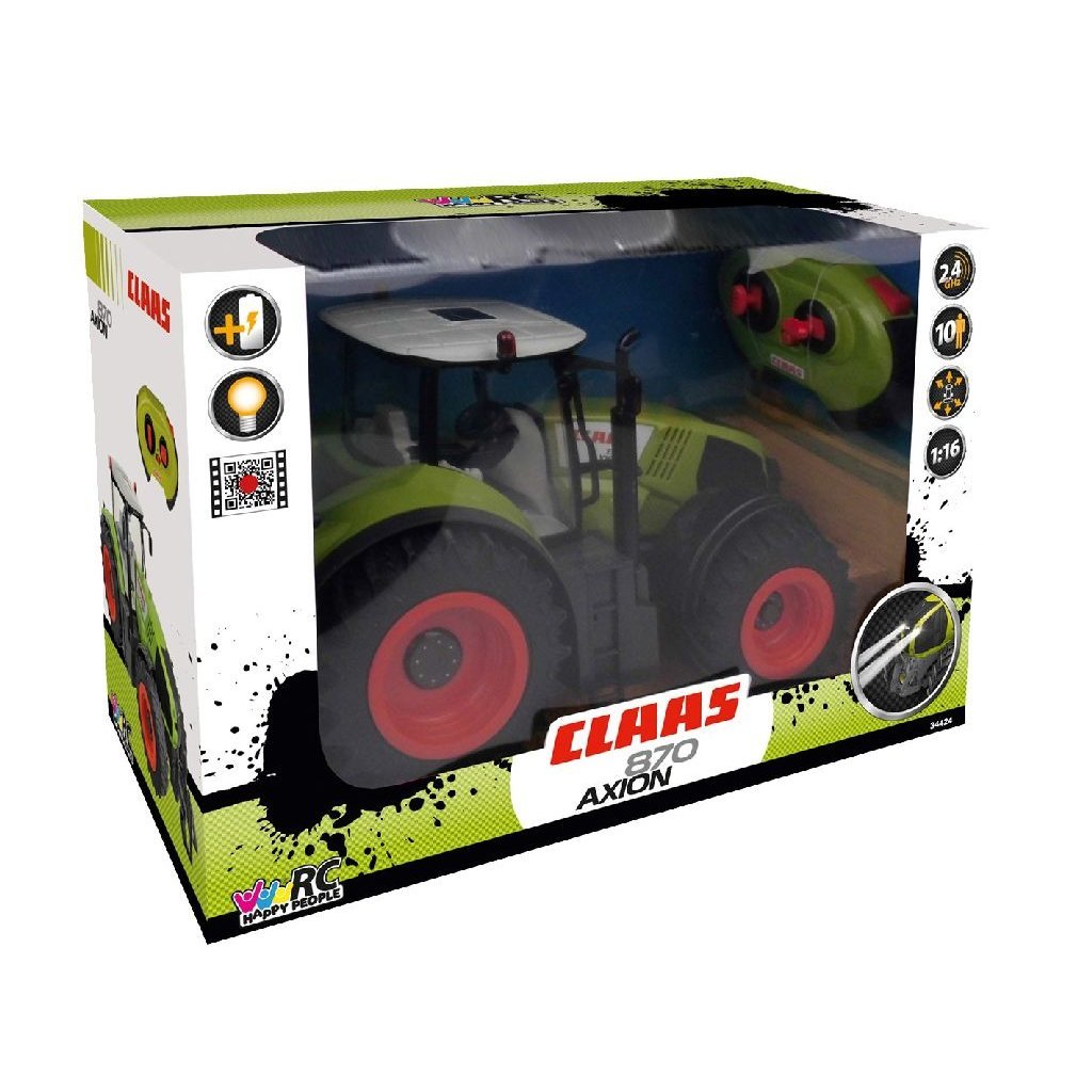 Happy People RC Claas Axion 870 Traktor mit Licht 1:16