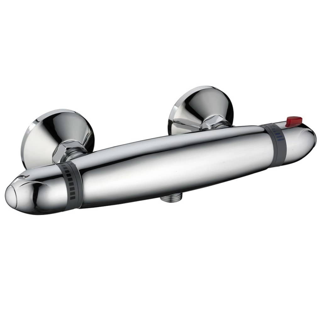 SCHÜTTE Thermostat-Duscharmatur Supra Chromfarben