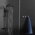 SCHÜTTE Regenduschset Madura Fresh mattschwarz