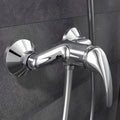 Ngk schutte athos ééngreepsmeraan douche | chroom - 77040 - 77040