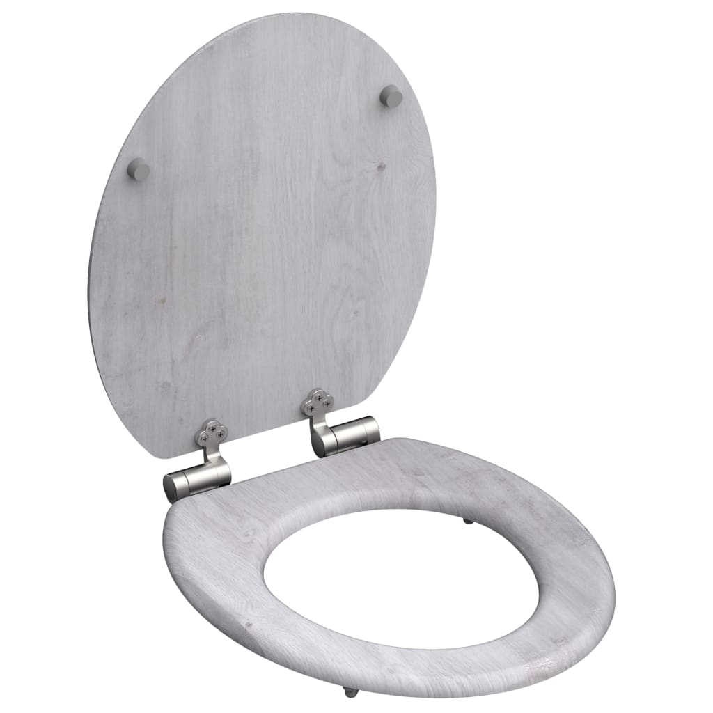 Schütte Schütte WC-Sitz mit etwas hellerem Holz-MDF
