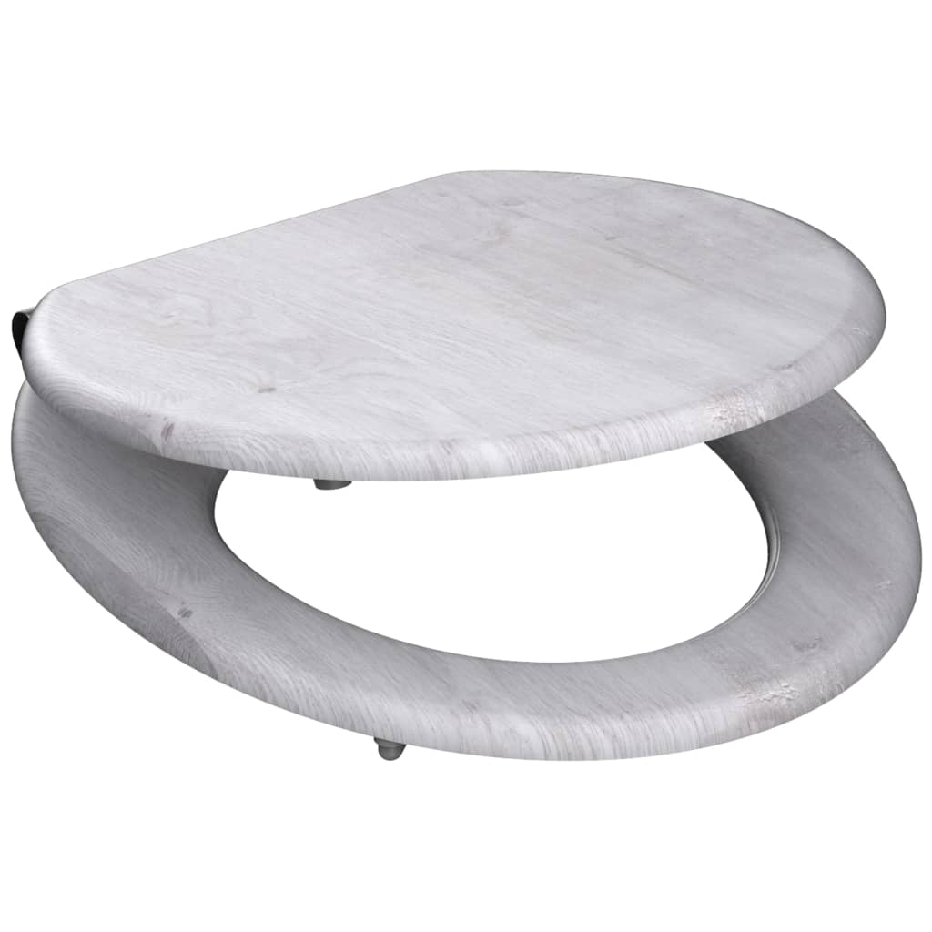 Schütte Schütte WC-Sitz mit etwas hellerem Holz-MDF