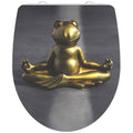 Schutte duroplast high gloss wc-bril relaxing frog met soft-close en quick-release 82581
