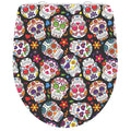 Schutte duroplast high gloss wc-bril crazy skull met soft-close en quick-release 82586