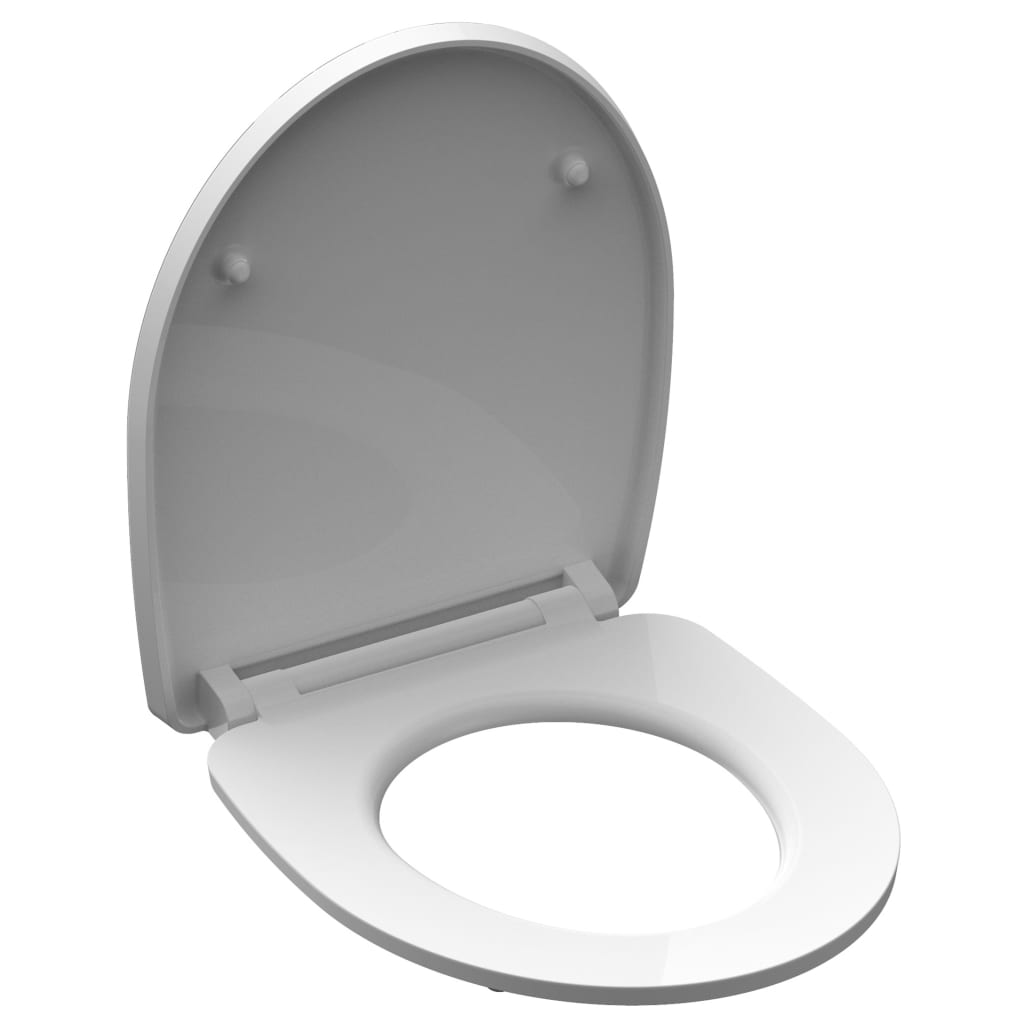 Schutte duroplast high gloss wc-bril crazy skull met soft-close en quick-release 82586