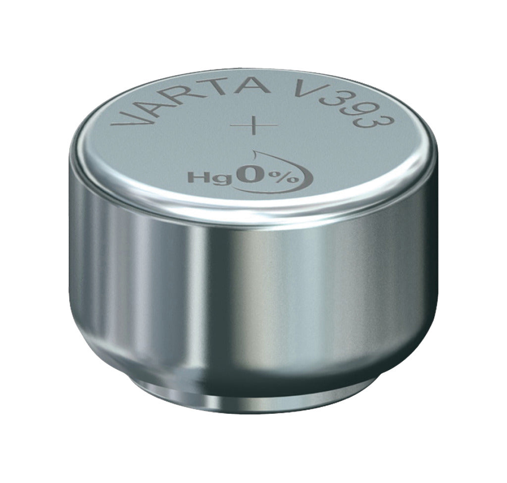 Varta v393 Knopfzellenbatterie silber