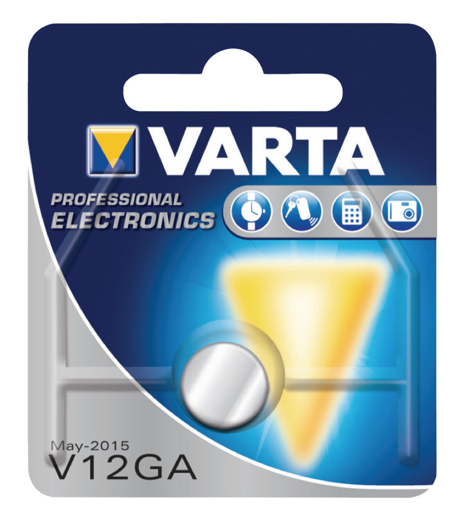 Varta Knopfzellenbatterie dünn V12GA LR43
