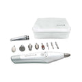 Remington man3000 reveal manicure-pedicureset met 12 hulpstukken zilver wit