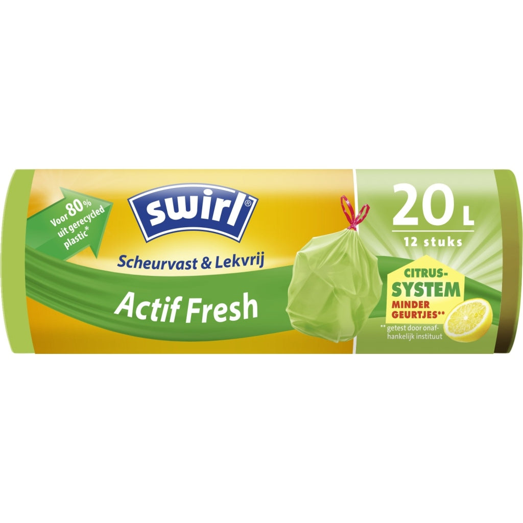 Swirl afvalzakken actifresh 20l