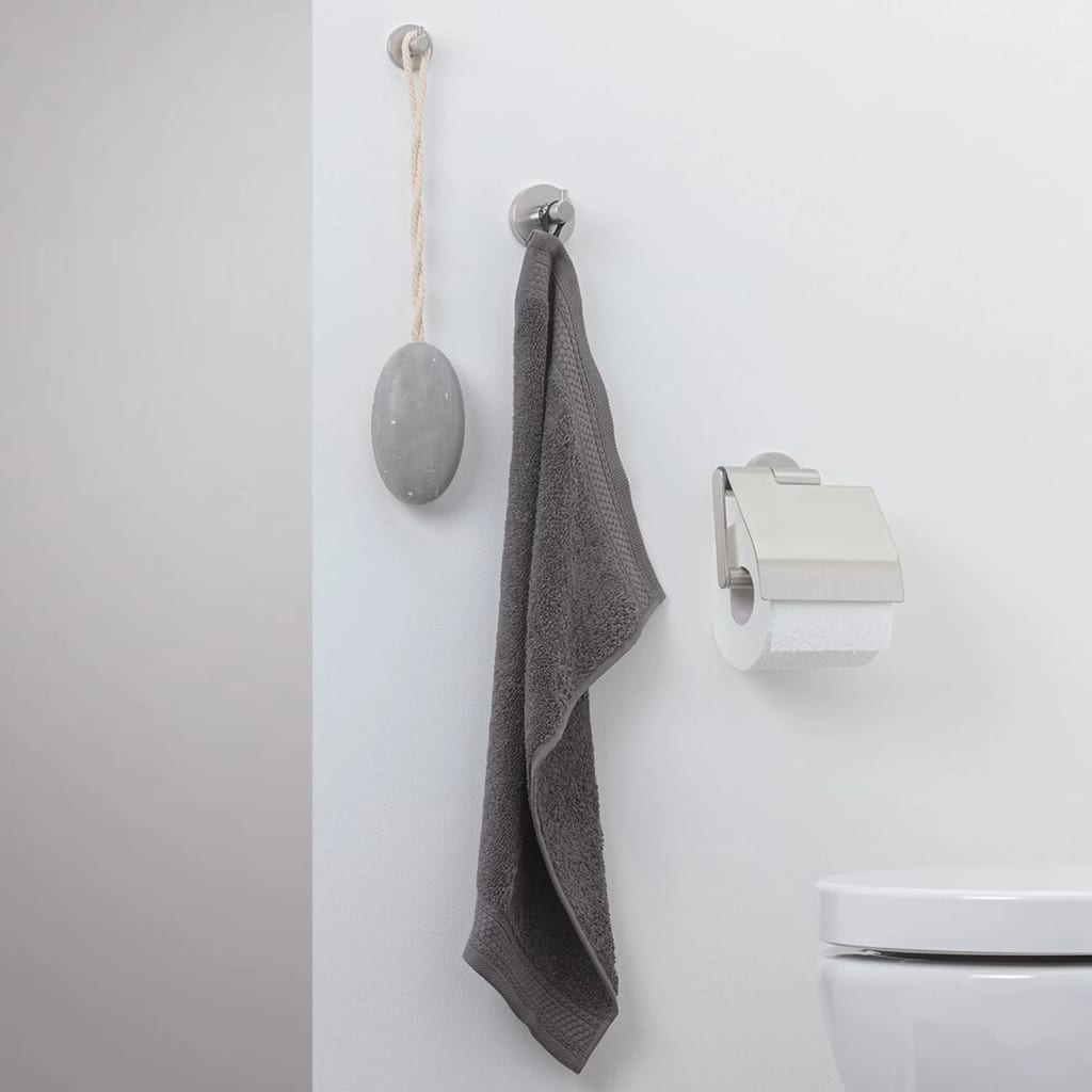 Tiger toiletrolhouder boston zilver 309130946