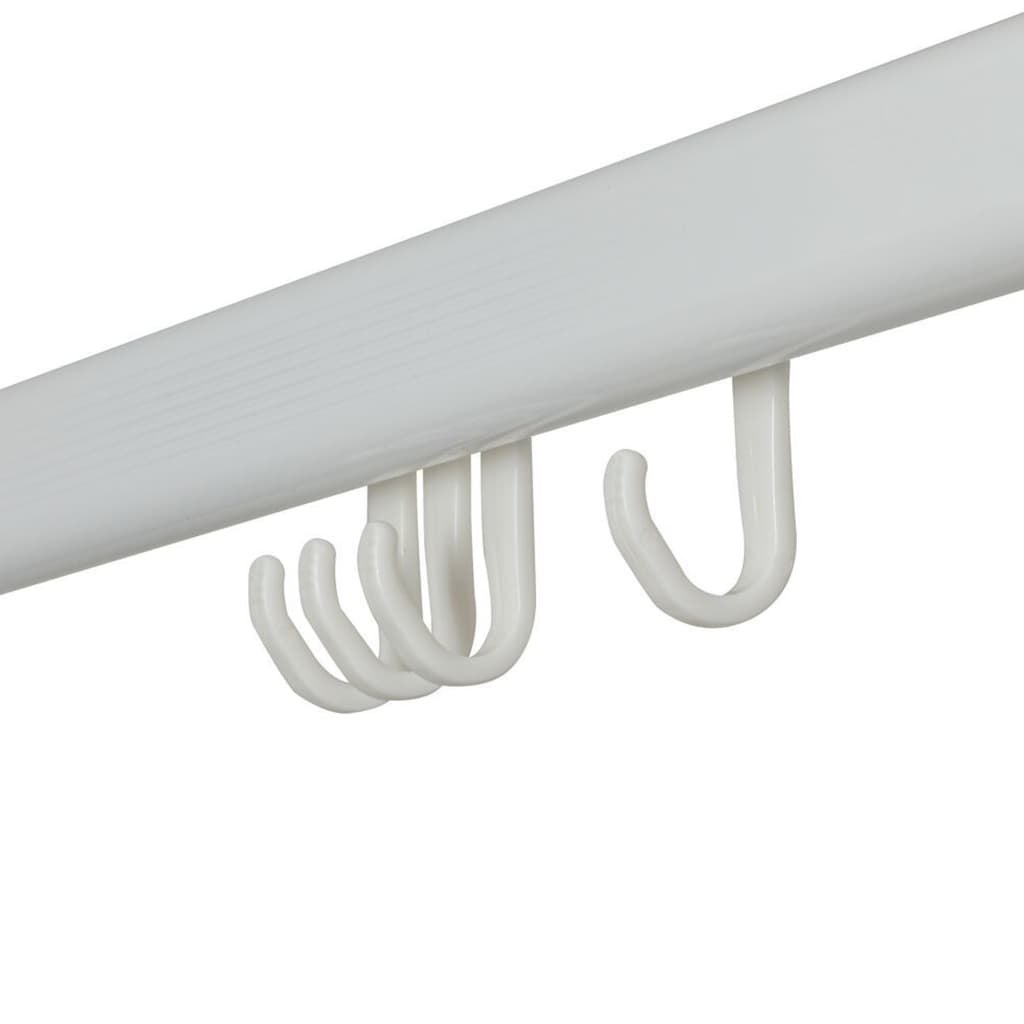 Sealskin Duschvorhangstangenset, leicht aufrollbar, weiß