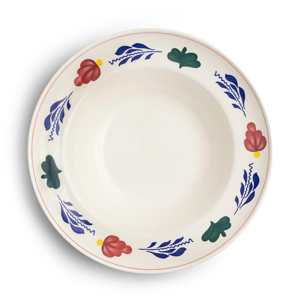 Boerenbont pastabord ã˜28cm doos a 4 stuks