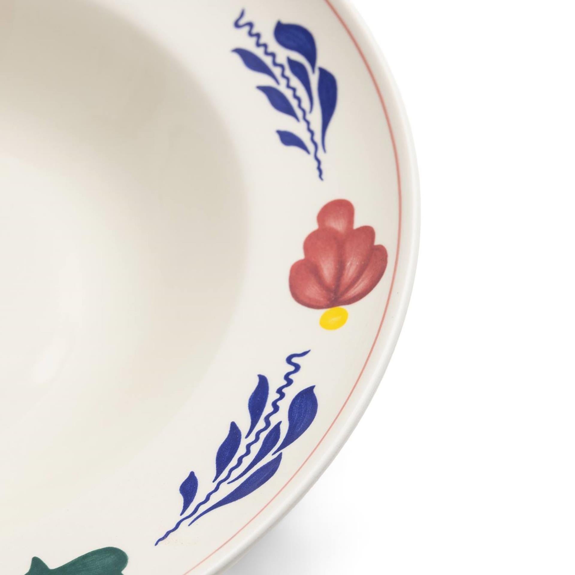 Boerenbont pastabord ã˜28cm doos a 4 stuks