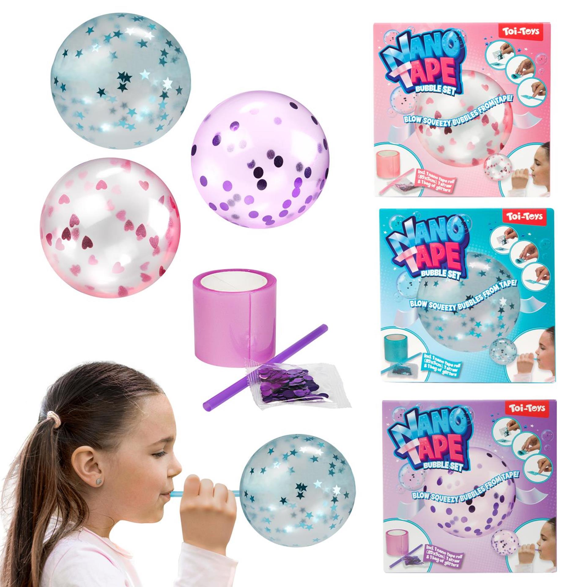 Toi-Toys Fun Nano-Klebeband mit Glitzer