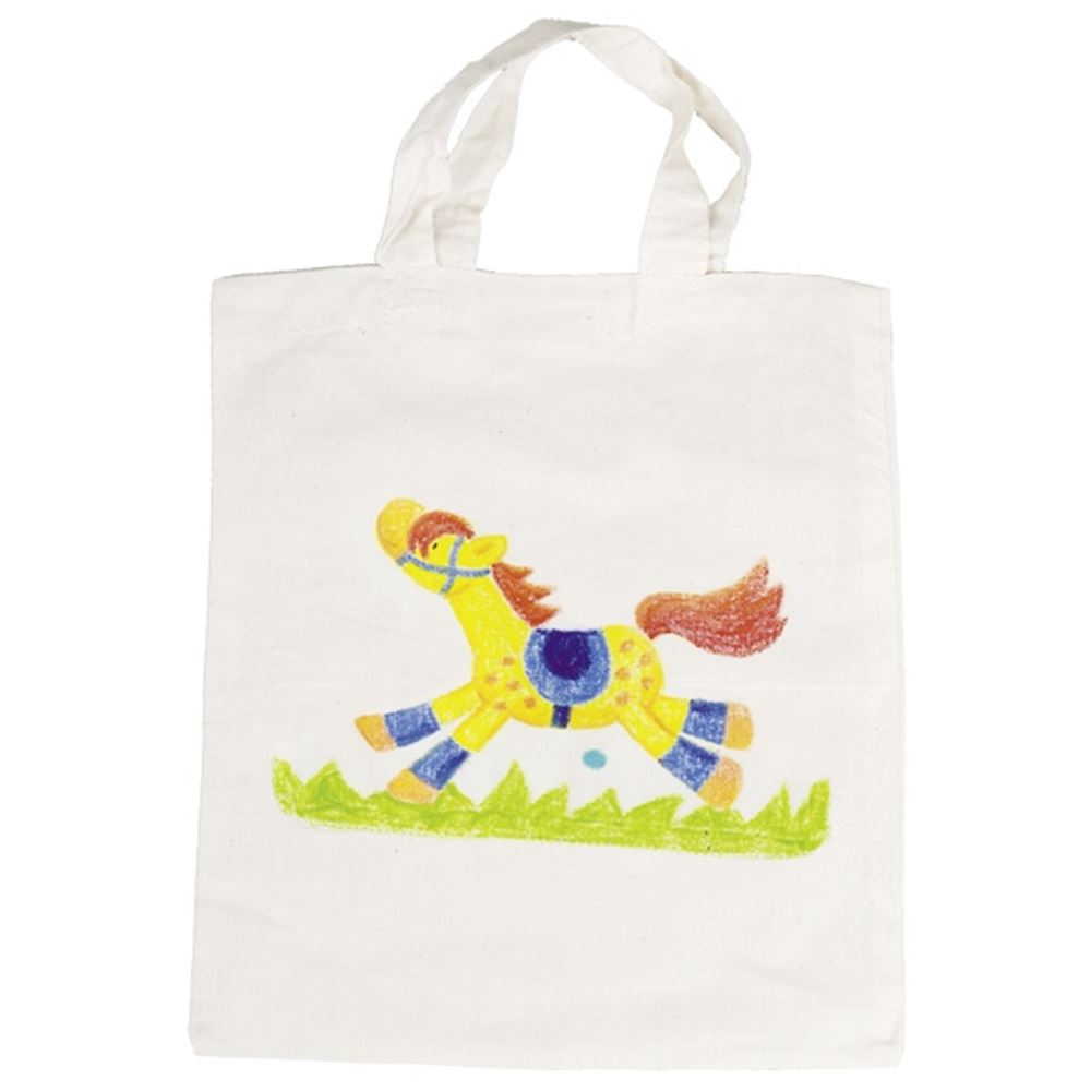 Goki kleine Baumwolltasche - unbedruckt