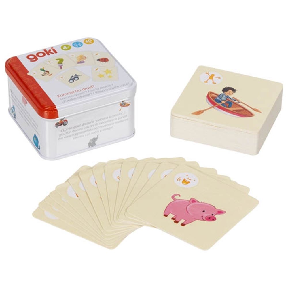 Kannst du Goki erraten? Kinderspiel