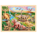 Goki Holzpuzzle Dinosaurier, 96 Teile.