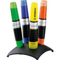 Stabilo luminator - markeerstift - extra grote inkttank - bureauset met 4 kleuren