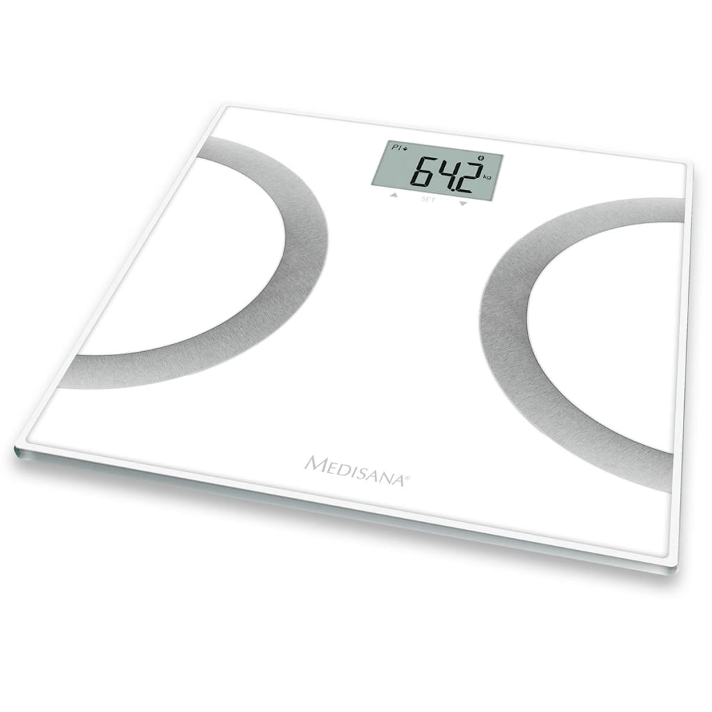 Medisana lichaamsanalyse weegschaal bs 445 wit 180 kg 40441