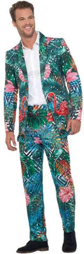 Smiffys tropisch flamingo hawaii - man
