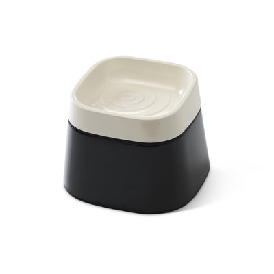 Savic ergo cube drinkbak creme zwart