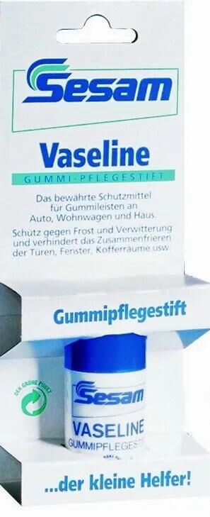Sesam gummipflegemittel vaselinestift vaseline stick 25 gr.