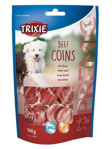 Trixie Premio Rindfleischmünzen