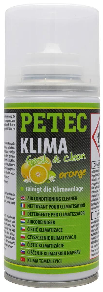 Petec klimaanlagenreiniger fresh clean air conditioner cleaner p fresh clean orange