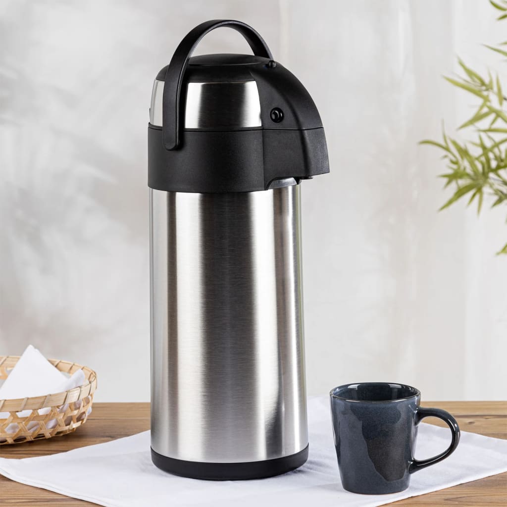 Hallo Hallo Thermoskan mit Pumpe 5 l