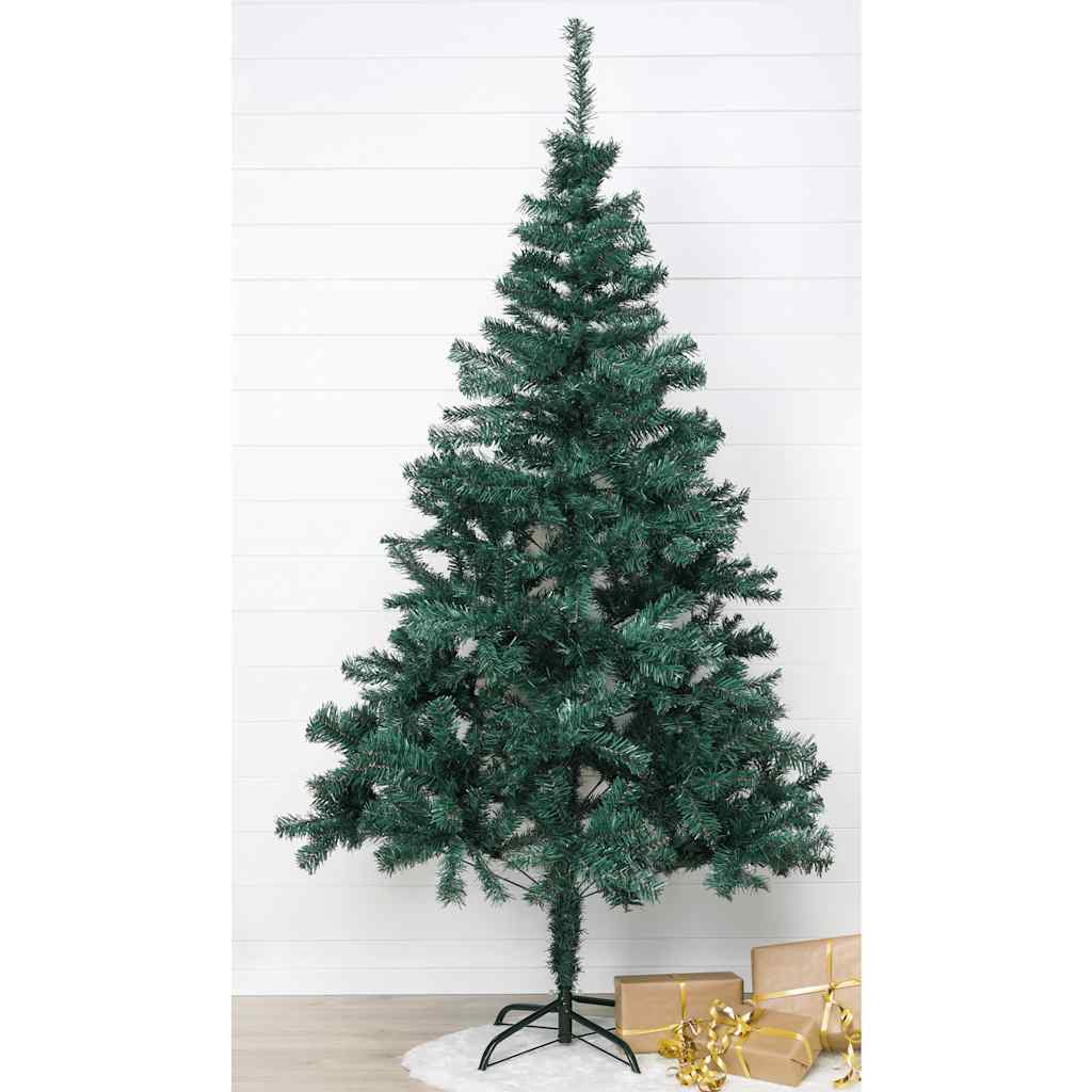 Hallo Weihnachtsbaum mit Metallständer, 180 cm, grün