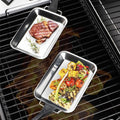 Hallo Hi BBQ Grill Pfannkuchen - 6-teiliges Grillset aus Edelstahl