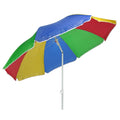 Hi hi Strand-Sonnenschirm 150 cm Mehrfarbig