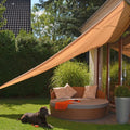 Dreieckiger Sonnenschutz HI 5x5x5 m beige