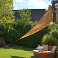 Dreieckiger Sonnenschutz HI 3,6 x 3,6 x 3,6 m beige