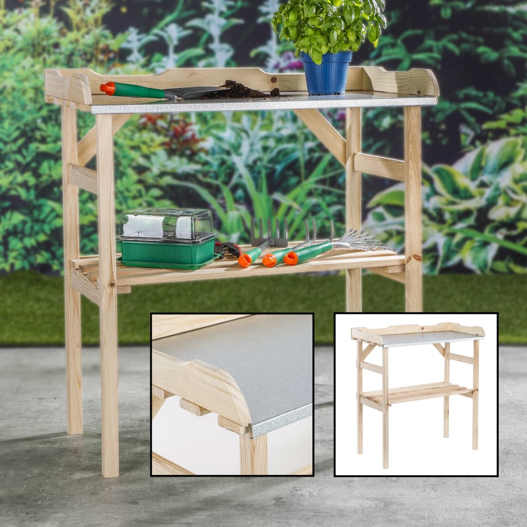 Hi hi botto Tisch 82x38x78 cm Holz