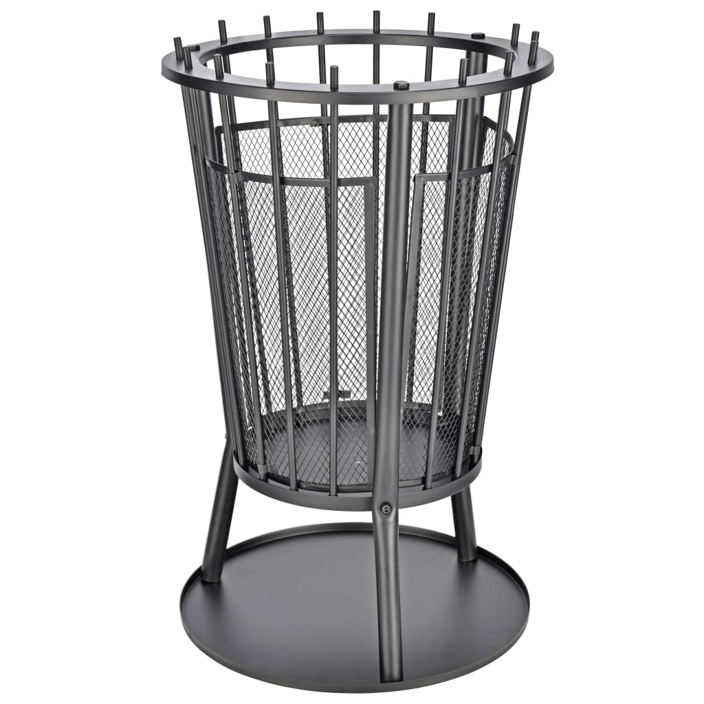 Hello Fire Corb mit Funkenschutz 40x61 cm schwarz