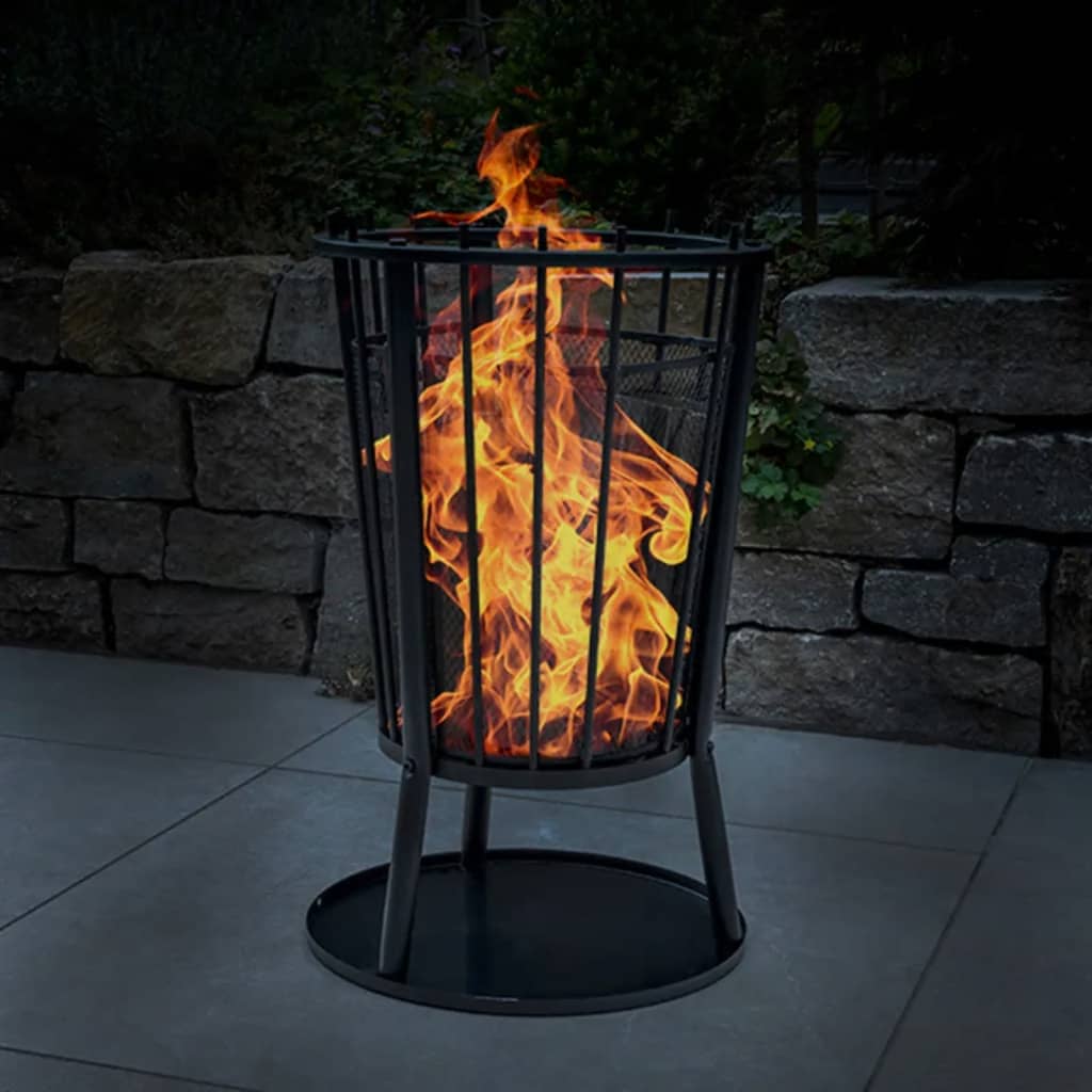 Hello Fire Corb mit Funkenschutz 40x61 cm schwarz
