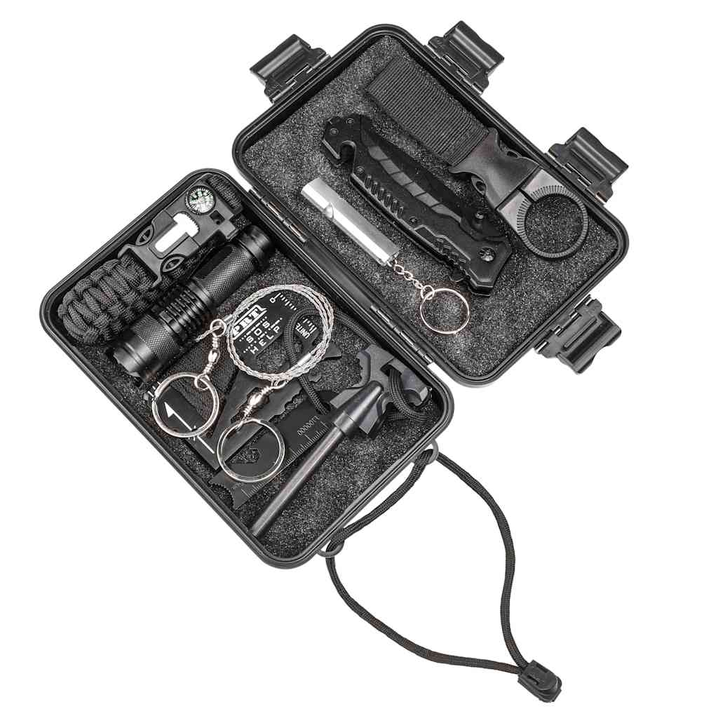 Hi 10-delige survivalset zwart