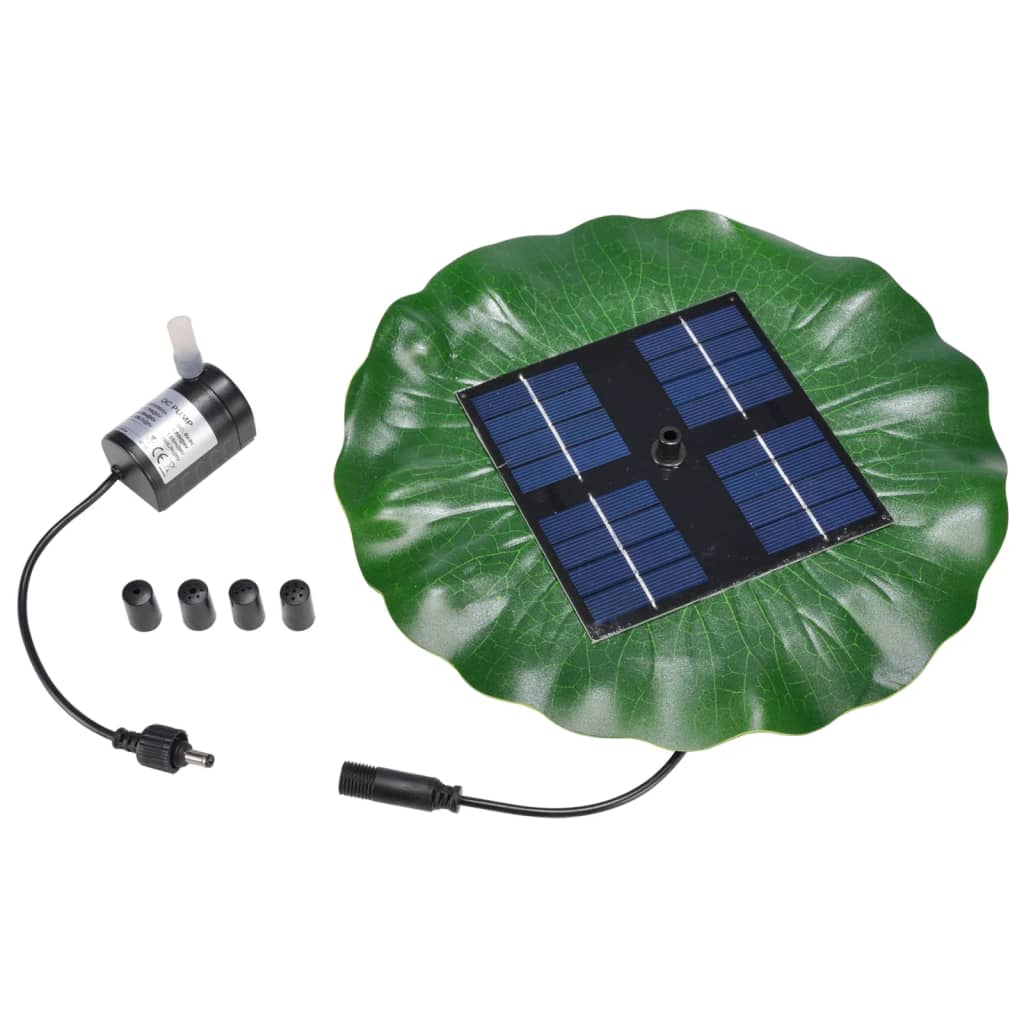 HI Solarbrunnenpumpe, schwimmendes Lotusblatt