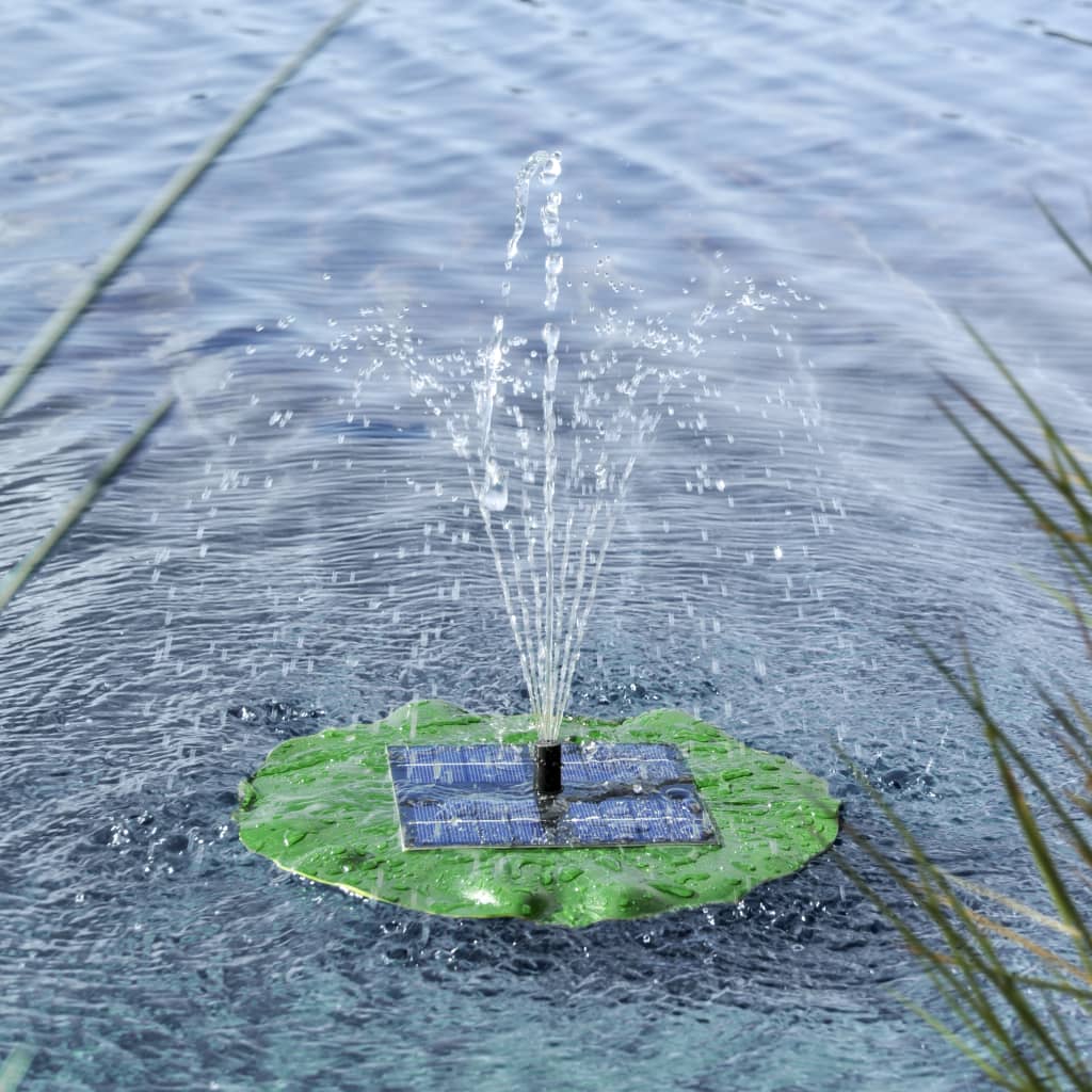 HI Solarbrunnenpumpe, schwimmendes Lotusblatt