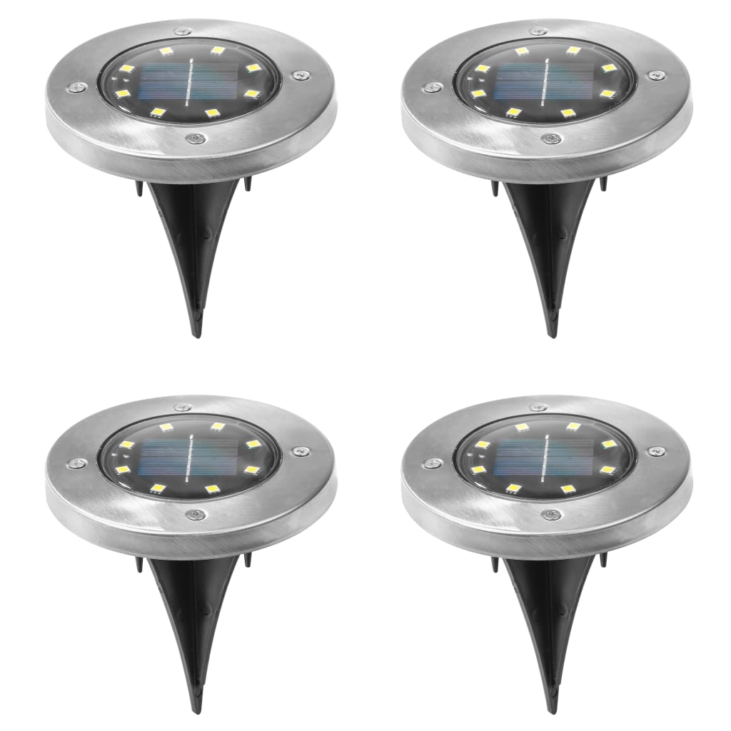 Hello Hi Bodenleuchten, 4 Stück, Solar-LED