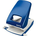 Leitz nexxt bureau perforator - perforeert 40 vel - voor mappen en ringbanden - blauw