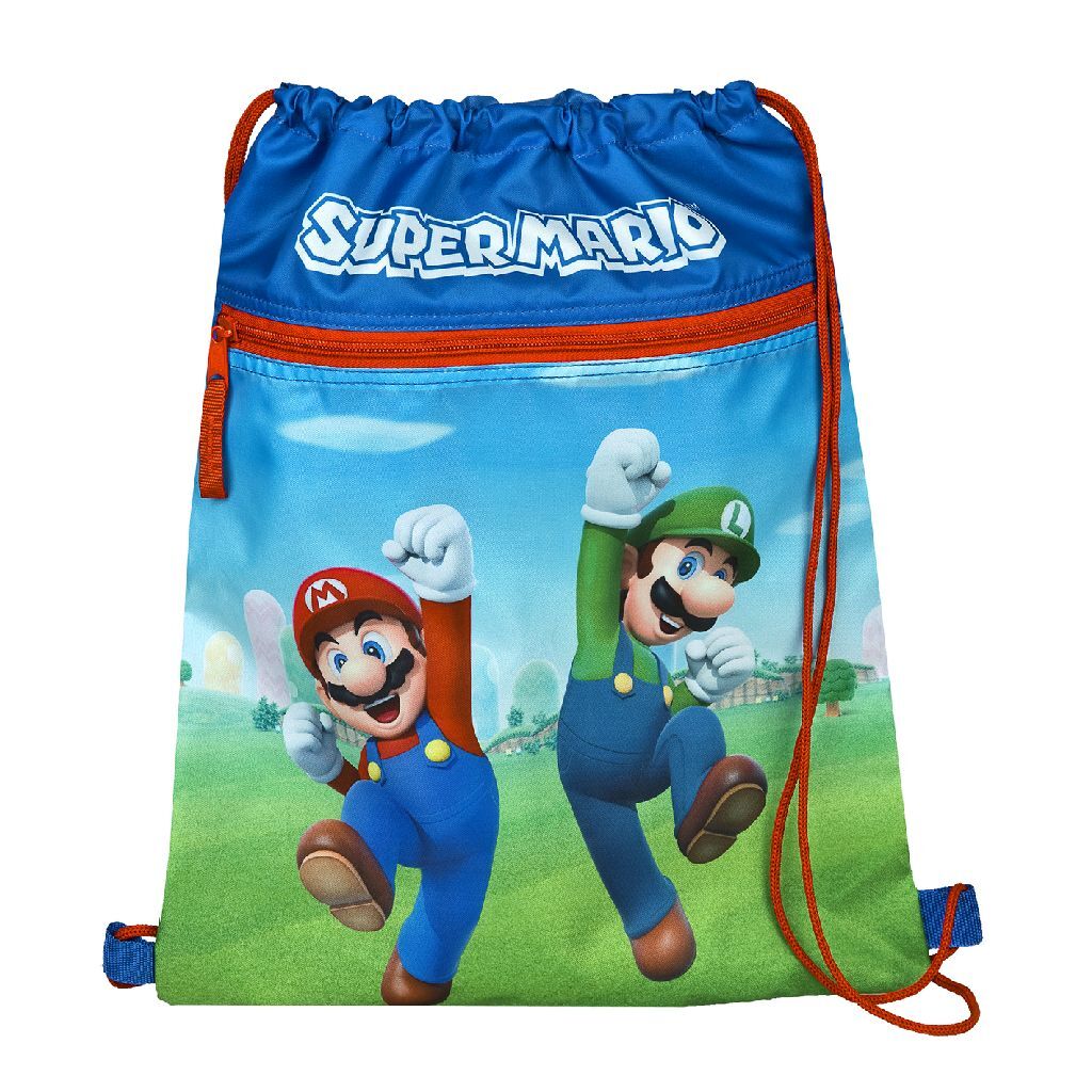 Undercover Super Mario Sporttasche mit Vordertasche