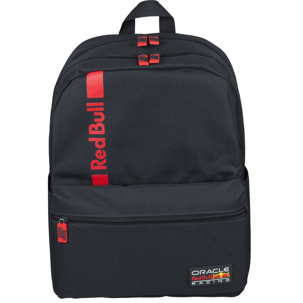 Undercover-Rucksack, roter Stier, schwarz, rot
