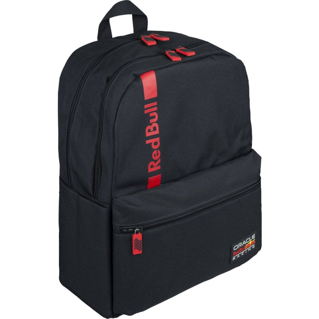 Undercover-Rucksack, roter Stier, schwarz, rot