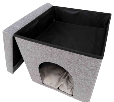 Trixie Pouf Katzenkorb Relax-Iglu Alois Grau